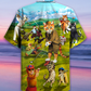 Golf Cats Play Hawaiian Shirt For Summer Events And Casual Outdoor Wear