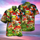 Frog Christmas Hawaiian Shirt For Coastal Adventures And Warm Weather Wear