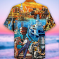 Oil Field Drill Till Squirts Hawaiian Shirt For Coastal Adventures And Warm Weather Wear