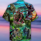 Forest Gorilla Hawaiian Shirt For Beach Vacations Casual Parties And Warm Weather Style And Resort Style