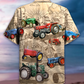 Tractor Many Tractors Hawaiian Shirt For Poolside Relaxation And Sunny Getaways