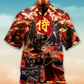 Samurai Fear Death Unlived Hawaiian Shirt For Vacation Days And Relaxed Coastal Outings