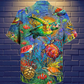 Turtle Turtley Awesome Day Hawaiian Shirt For Summer Vacation And Beach Travel