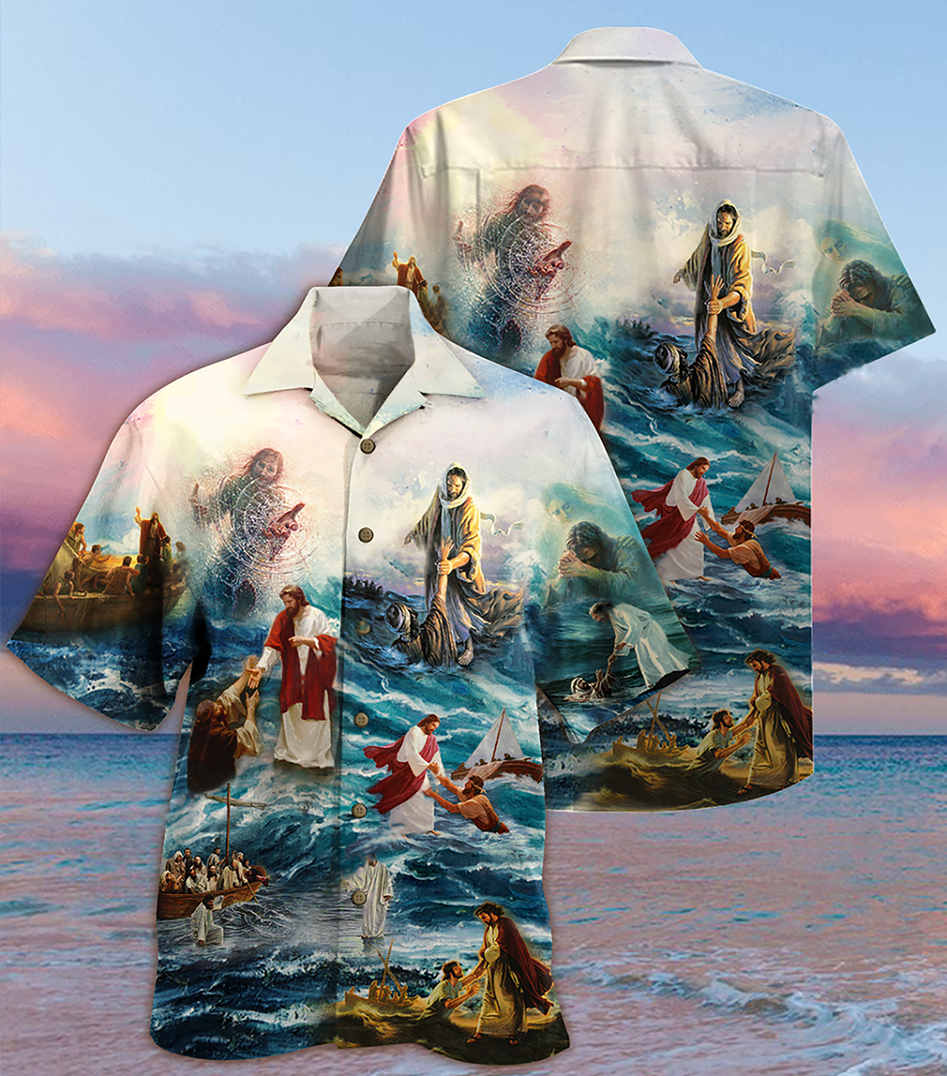 Faith Hawaiian Shirt For Summer Events And Casual Outdoor Wear