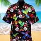Floral Hummingbird Amazing Hawaiian Shirt Design View For Casual Summer Styling