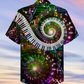 Piano Music Fingers Keys Hawaiian Shirt Design Detail For Beach Days And Holiday Travel