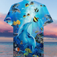 Dolphin Amazing Sea Hawaiian Shirt For Vacation Days And Relaxed Coastal Outings