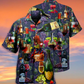 Wine Glass Grape Hawaiian Shirt For Coastal Adventures And Warm Weather Wear