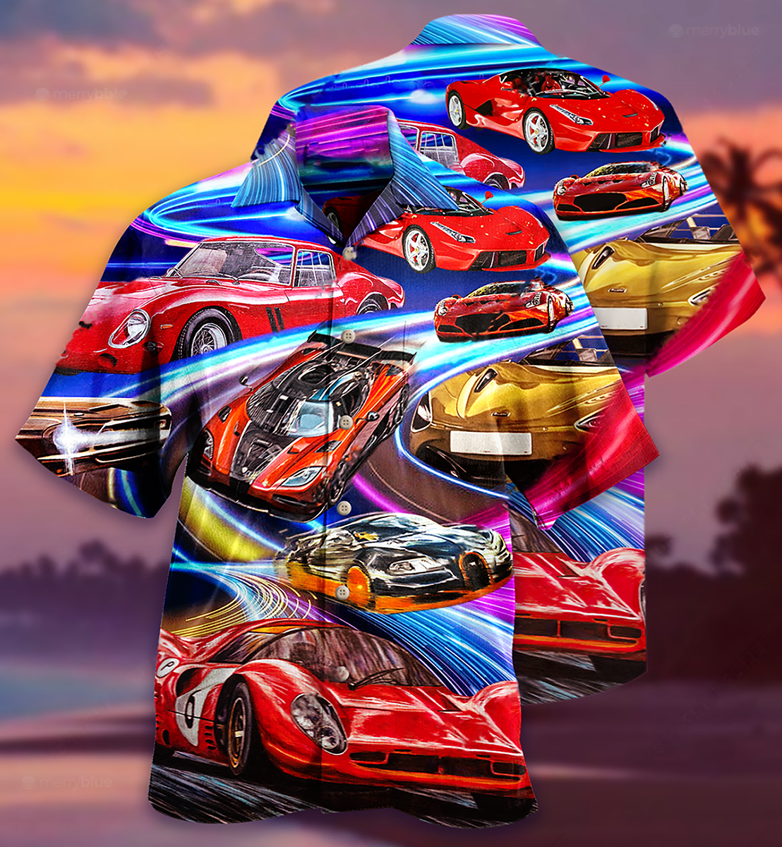 Classic Car Hawaiian Shirt For Island Vacation Beach Days And Thoughtful Gifting And Resort Style