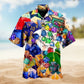 Fantasy Dice Hawaiian Shirt For Mythic Art Lovers, Coastal Outings, And Thoughtful Gift Giving