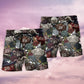Dark Vibe D20 Dice Fantasy Beach Shorts For Tropical Getaways And Weekend Adventures