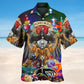 Fantasy Dice Skull Roll Christmas Hawaiian Shirt For Tropical Holidays, Outdoor Gatherings, And Everyday Comfort