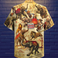 Elephant Amazing Circus Show Hawaiian Shirt For Summer Events And Casual Outdoor Wear