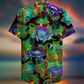 Funny Frog Mushrooms Hawaiian Shirt For Resort Getaways And Comfortable Summer Activities