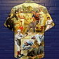 Vintage Baseball Hit Run Fast Turn Left Hawaiian Shirt For Poolside Relaxation And Sunny Getaways