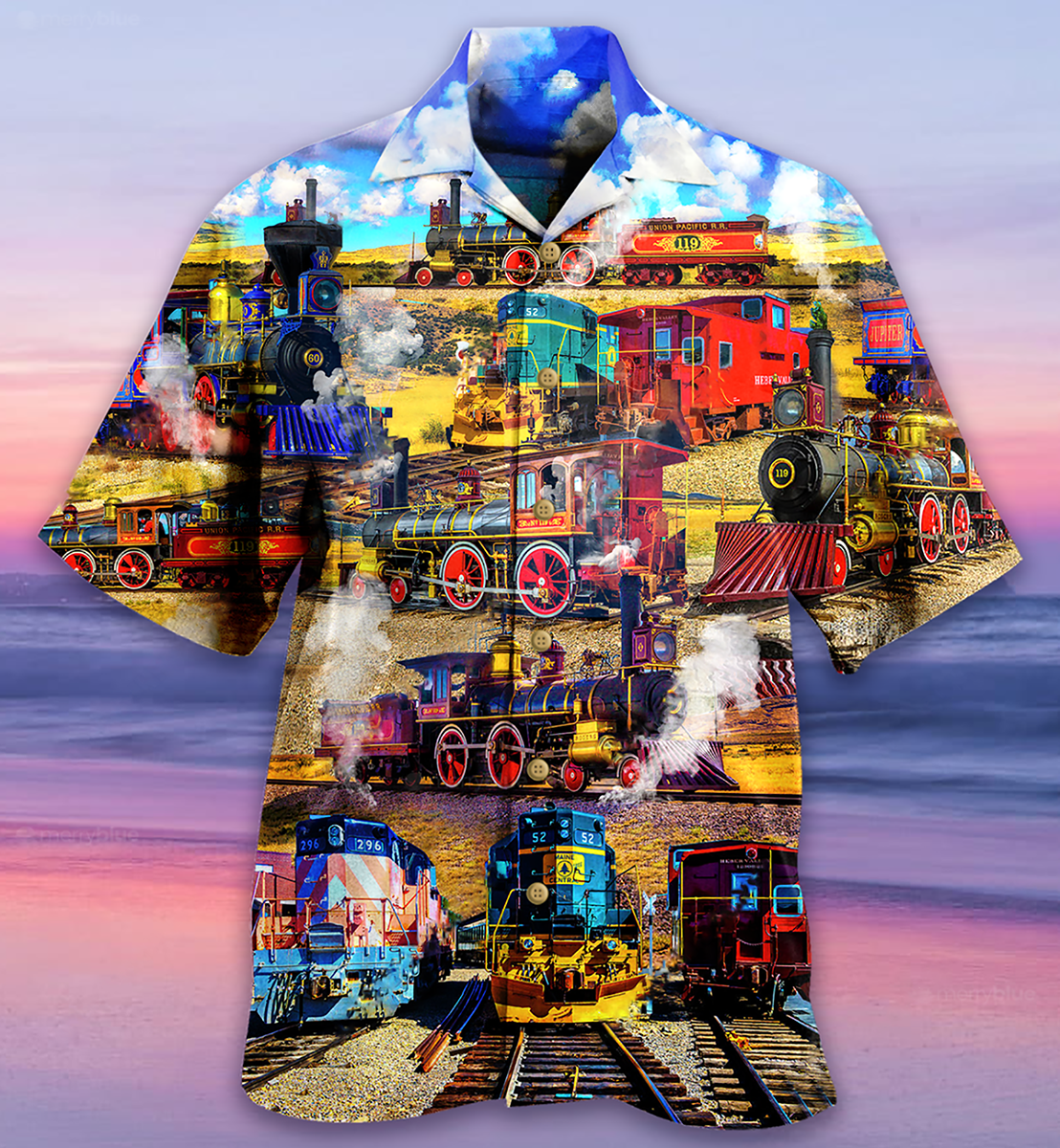 Train Travel Well Arrive Hawaiian Shirt For Warm Weather Adventures And Everyday Comfort