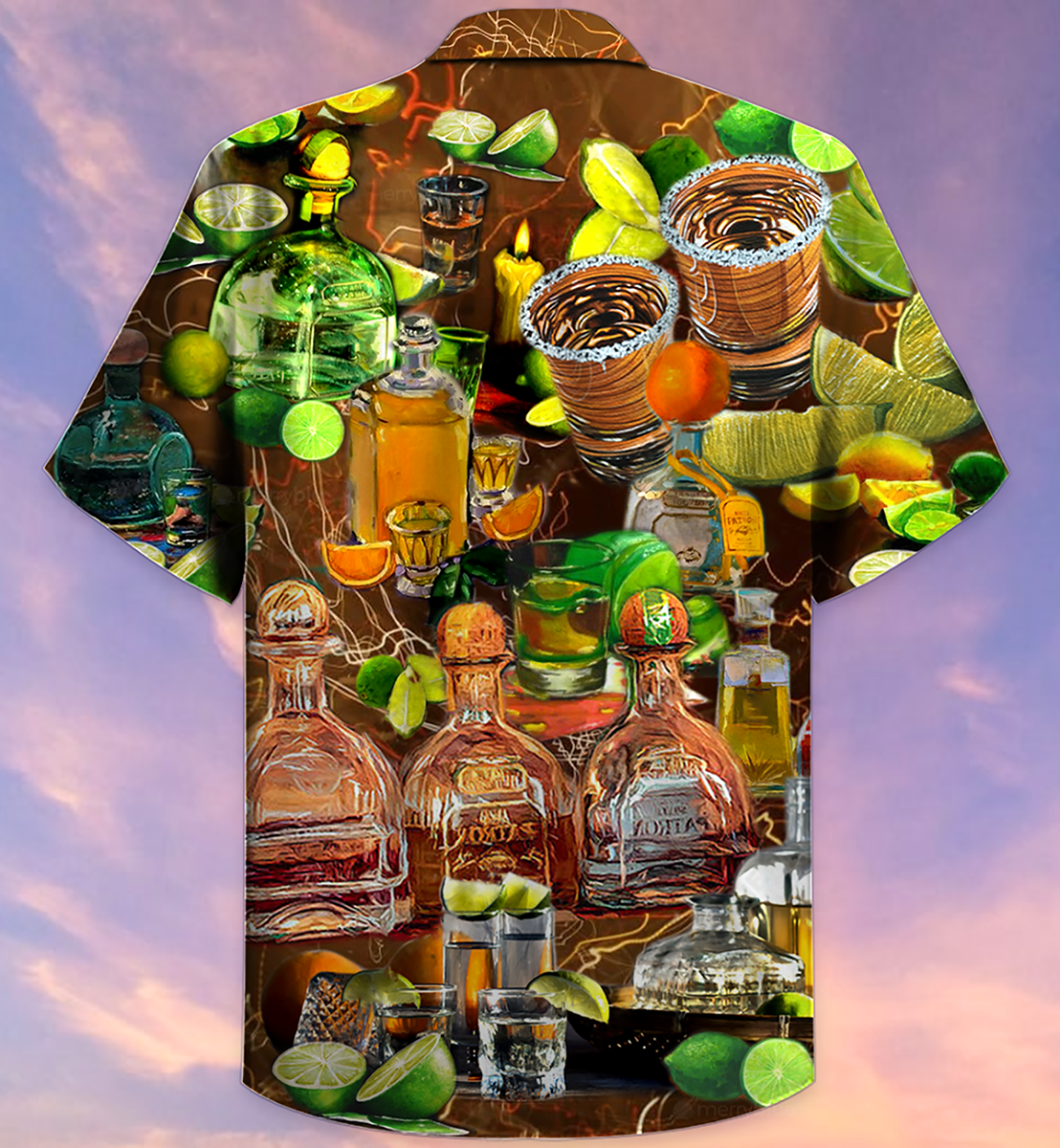 Wine Gives Lemon Grab Tql Salt Hawaiian Shirt Pattern View For Relaxed Warm Weather Outfits
