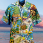 Skull Pineapple Fruit Amazing Hawaiian Shirt For Vacation Days And Relaxed Coastal Outings