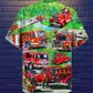 Firefighter Brave Daddy Hawaiian Shirt For Summer Events And Casual Outdoor Wear