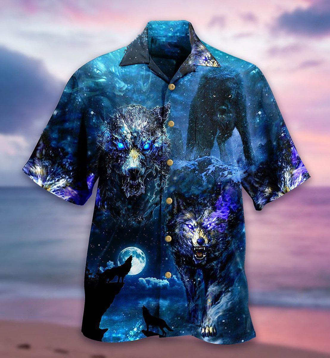 Wolf Kill Run Fast Hawaiian Shirt Artwork View For Coastal Escapes And Resort Style