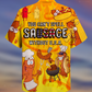 Funny Food Spell Sausage Without USA Hawaiian Shirt Pattern View For Lightweight Everyday Style