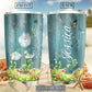 Dandelion Peaceful Life Personalized 20 Oz Tumbler For Coffee Travel And Daily Drinks