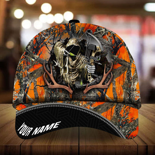 Deerhorn Hunting Personalized Classic Cap For Casual Styling Holiday Travel And Weekend Adventures