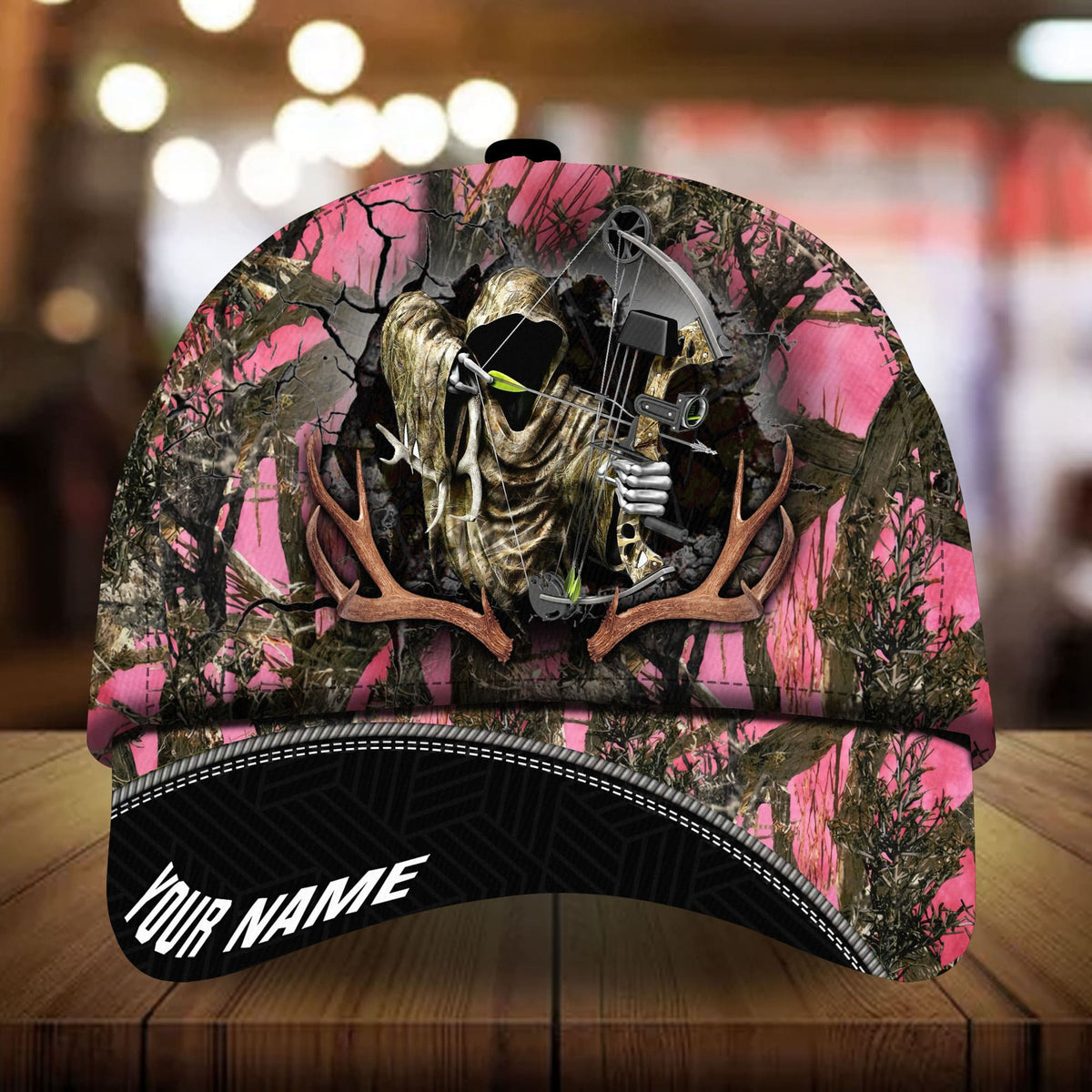 Deerhorn Hunting Personalized Classic Cap For Casual Styling Holiday Travel And Weekend Adventures