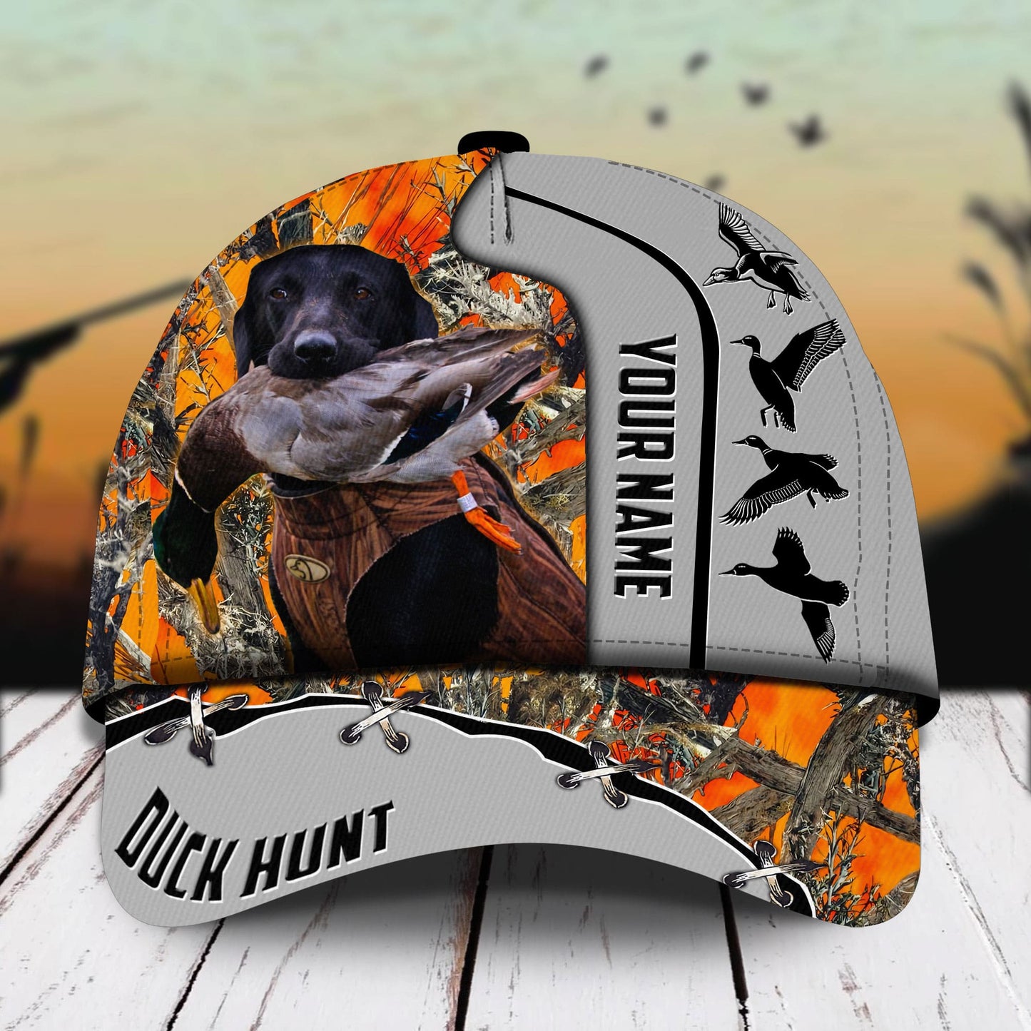 Duck Hunting Personalized Classic Cap For Outdoor Adventures Festivals And Casual Wear