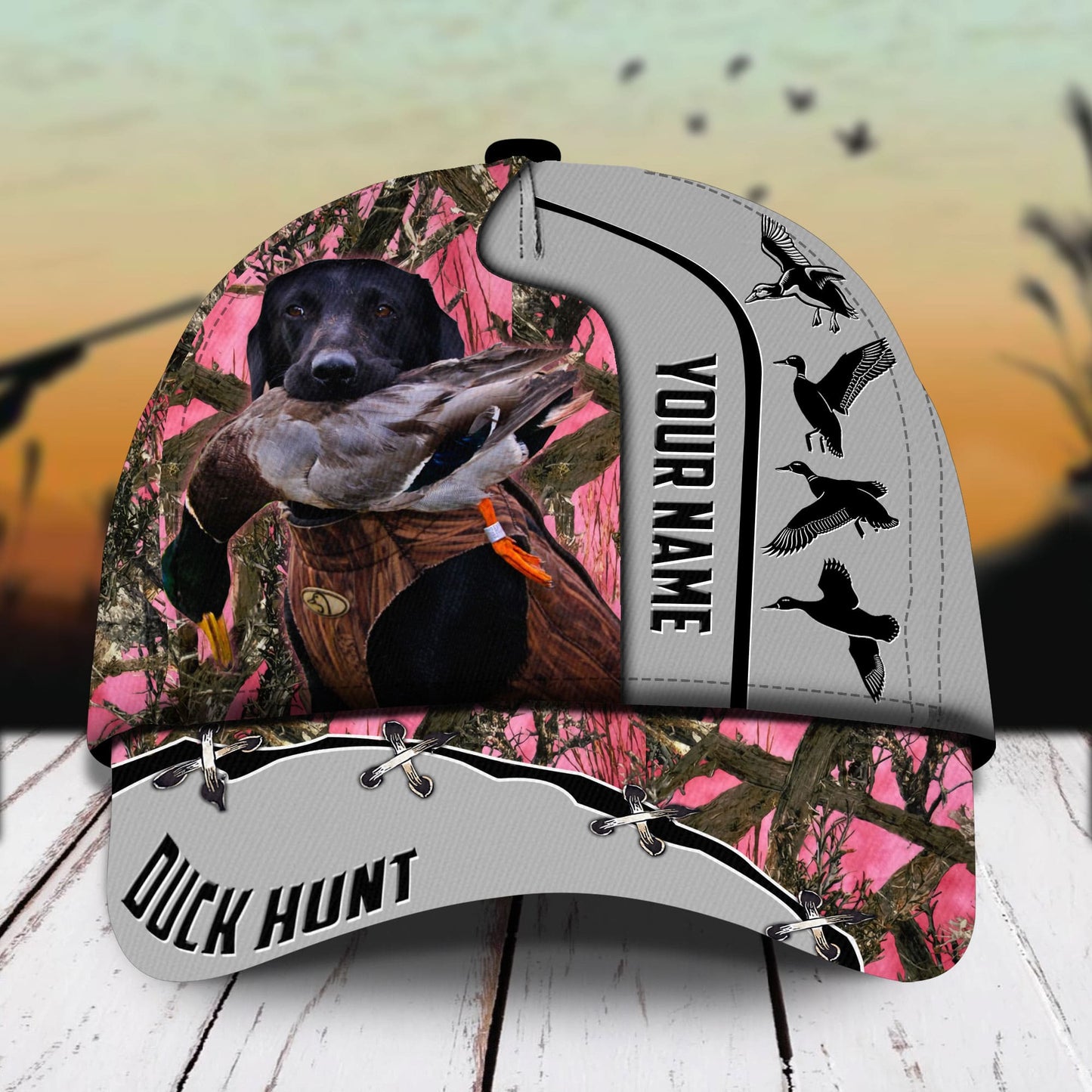 Duck Hunting Personalized Classic Cap For Outdoor Adventures Festivals And Casual Wear