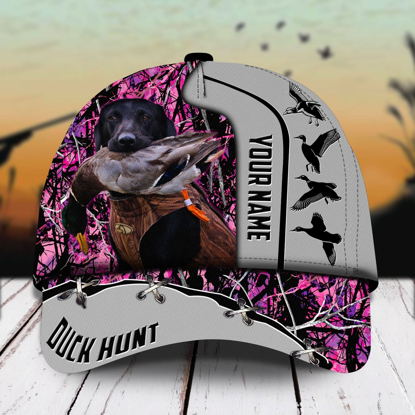 Duck Hunting Personalized Classic Cap For Outdoor Adventures Festivals And Casual Wear