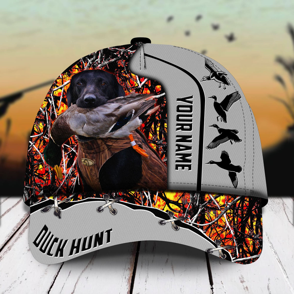 Duck Hunting Personalized Classic Cap For Outdoor Adventures Festivals And Casual Wear
