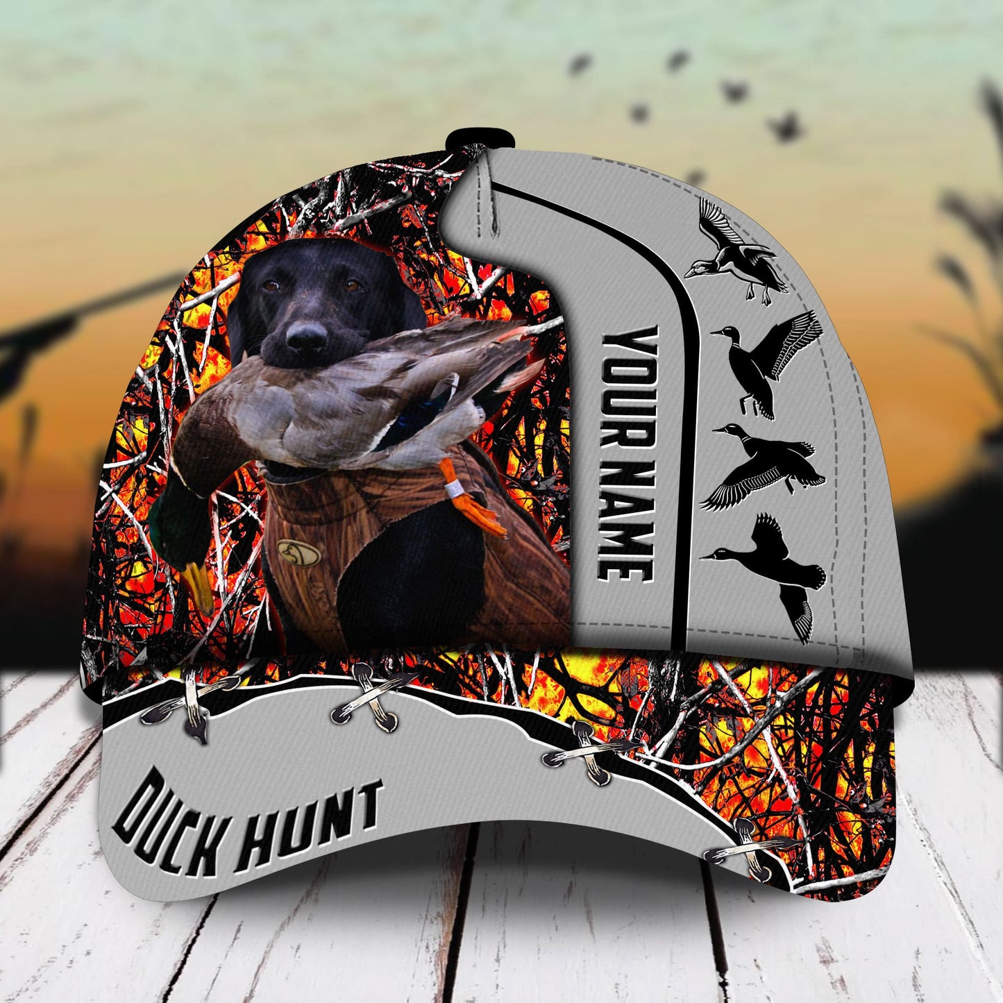Duck Hunting Personalized Classic Cap For Outdoor Adventures Festivals And Casual Wear