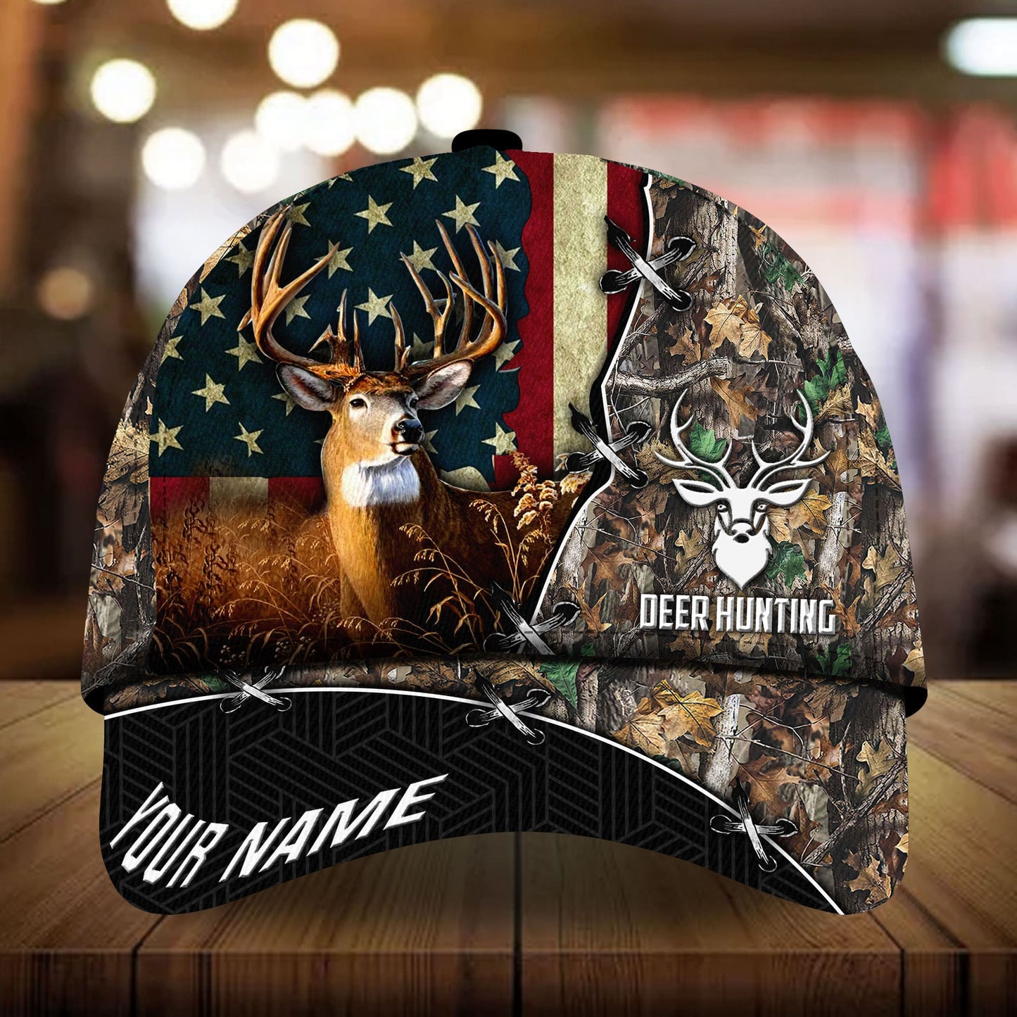 Unique US Deer Hunting Personalized Classic Cap For Everyday Wear Vacations And Seasonal Activities