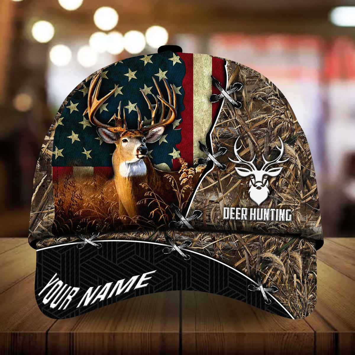 Unique US Deer Hunting Personalized Classic Cap For Everyday Wear Vacations And Seasonal Activities