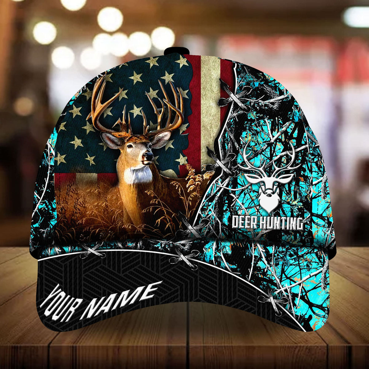 Unique US Deer Hunting Personalized Classic Cap For Everyday Wear Vacations And Seasonal Activities