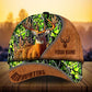 Leather Deer Hunting Personalized Classic Cap For Festivals Vacations Outdoor Fun And Daily Comfort