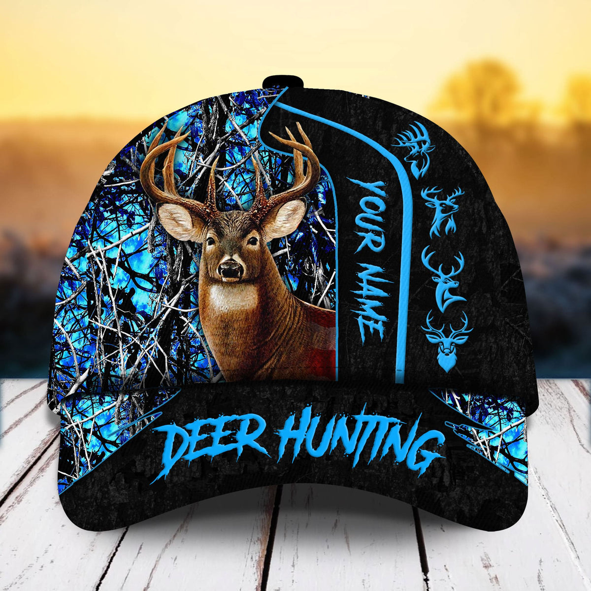 Deer Hunting Cotton Personalized Classic Cap For Daily Styling Weekend Travel And Outdoor Activities