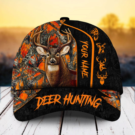 Deer Hunting Cotton Personalized Classic Cap For Daily Styling Weekend Travel And Outdoor Activities