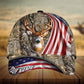 American Flag Deer Hunting Personalized Gift Classic Cap For Outdoor Events Beach Travel And Relaxed Daily Style