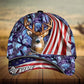 American Flag Deer Hunting Personalized Gift Classic Cap For Outdoor Events Beach Travel And Relaxed Daily Style