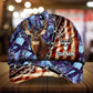 Old US Flag Deer Hunting Personalized Classic Cap For Everyday Outfits Coastal Travel And Gift Giving