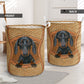 Dachshund Line By Handmade Laundry Basket For Room Home Organizer
