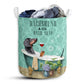 Dachshund And Bath Soap Laundry Basket For Bathroom Bedroom Storage