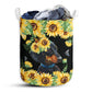 Dachshund And Sunflower Laundry Basket For Bathroom Bedroom Storage