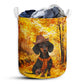 Dachshund Autumn Dreamy Laundry Basket For Bathroom Bedroom Storage