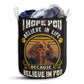 Dachshund Believe In You Laundry Basket For Bathroom Bedroom Storage