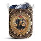 Dachshund Crown Royal Laundry Basket For Bathroom Bedroom Storage