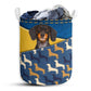 Dachshund Jean So Funny Laundry Basket For Bathroom Bedroom Storage
