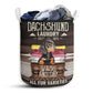 Dachshund Wash And Day Laundry Basket For Bathroom Bedroom Storage